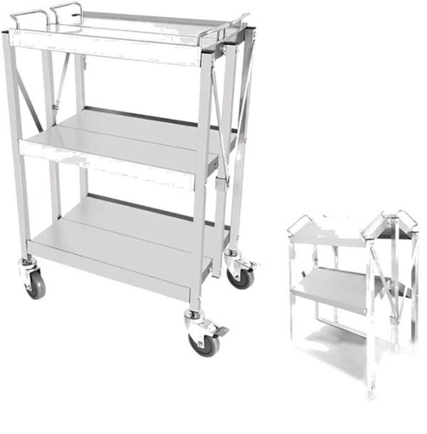 Carro Multiusos Plegable 3 Niveles ECOBECK