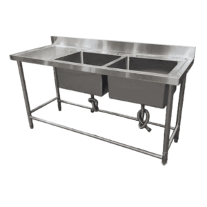 Lavafondo 2 Tazas Secador Izquierdo 160 cm ITA