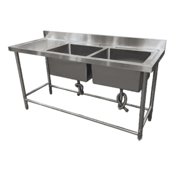 Lavafondo 2 Tazas Secador Izquierdo 160 cm ITA