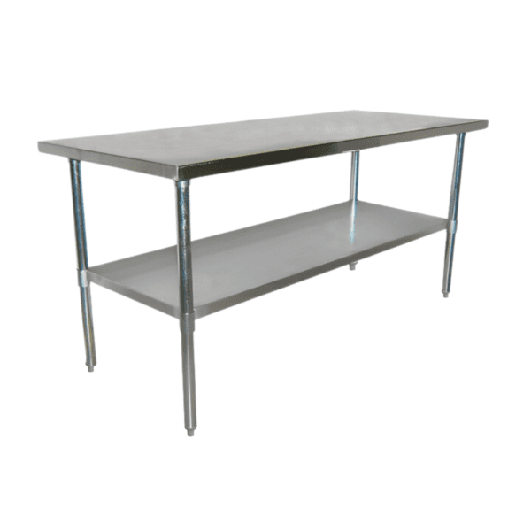 Mesón Central 158 x 80 cm Acero Inoxidable ITA