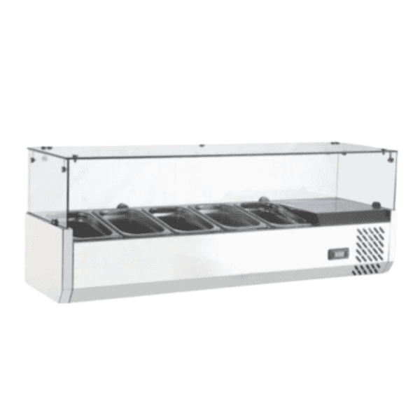 Salsera Refrigerada Sobremesa 120 cm ECOBECK
