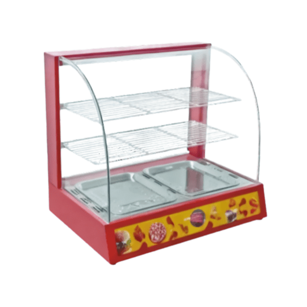 Vitrina Pastelera Vertical 098 Lts Refrigerada Blanca 5 Niv. - Ecobeck