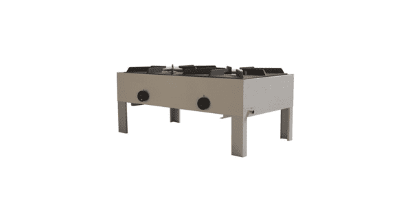 Anafe Bajo 1 Q 18 cm ECO Parrilla 43x43 Cm 6.5Kw. 0.474 Kg/h GLP 28mbar 43xx43x40 Cm - 6EA182 MAIGAS