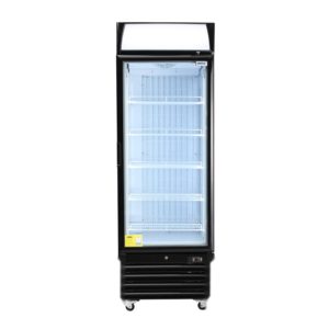 Congelador Vertical 0343Lts 1 Cuerpo 1 Pta Vidrio 5 Rep. F. Forzado 0.57Kw -22º/-18°C 67x69.3x200.8 Cm - 100716 VC-400F VENTUS