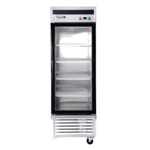 Congelador Vertical 0610Lts 1Pta Vidrio F.Forzado -17°C/-20°C 68.5x80x212 Cm 0.65KW/h 100709 VF1PS-700V VENTUS