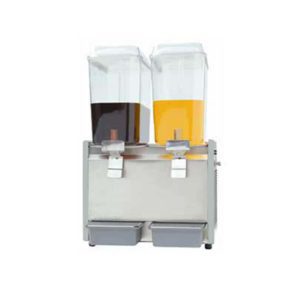 Dispensador de Jugos 2 Vasos 18Lts/Dep 0.437Kw 50x58.6x72.8cm 101212 VJ-182 - VENTUS