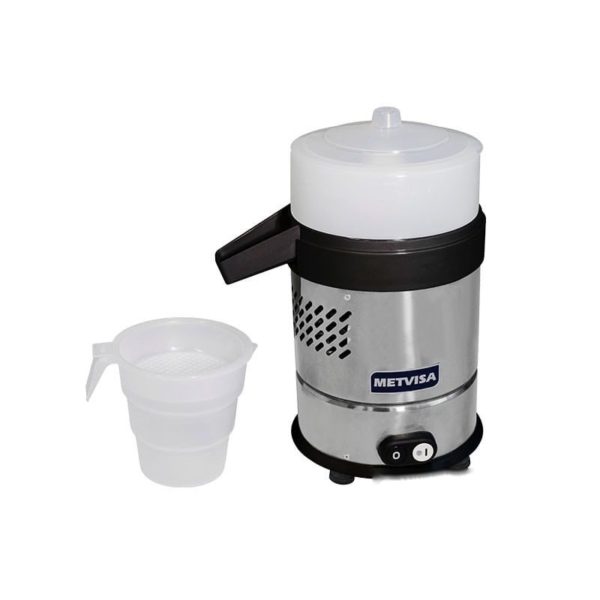 Exprimidor De Cítricos 50Lts/Hr Camara Plast.- 18.9x26.5x34 Cm 100361 ESP220M503 METVISA (Ventus)