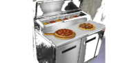 Meson Preparacion 3 Ptas 395 Lts Meson Liso A.Inox A.Forzado 0.417Kw/H 2ºC/8ºC 201x60x82 Cm -FAGM200 MAIGAS