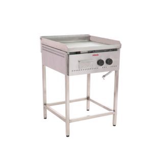 Plancha Churrasquera A Gas 100x60x0.6 14.7Kw 1.36 m3/h 1071 g/h GLP 28mbar 101x69x91cm - 6EA46 MAIGAS
