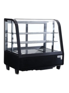 Vitrina Refrigerada Horizontal Negra 100 litros - VENTUS