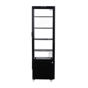 Vitrina Pastelera Vertical 0210 Lts Negro 0.25Kw 2.48Kw/d 0ºC/12ºC F. Forzado 51.5x48.5x169.5cm - 100918 VERT-235NE VENTUS