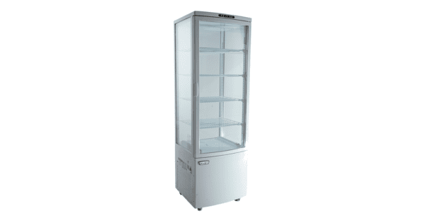 Vitrina Pastelera Vertical 0218 Lts Blanco 0.335 Kw 0ºC/12ºC 52X48.5X159 Cm - VP218B MAIGAS