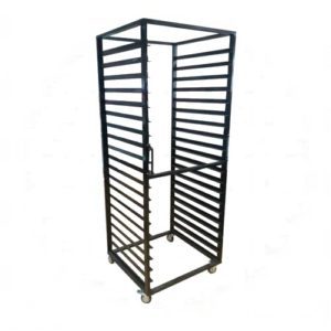 Carro Bandejero Simple 20 Bandejas 40x60 cm 47x74x163 Cm -S/Cubiertas laterales CENTRAL PANADEROS