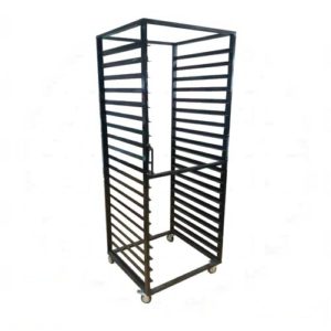 Carro Bandejero Simple 20 Bandejas 58x65 cm 70X67X163 Cm C/Cubiertas laterales - CENTRAL PANADEROS