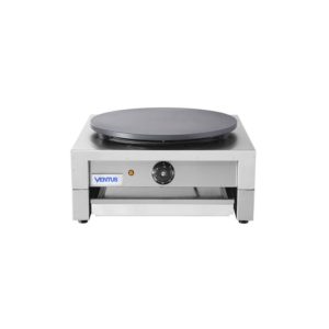 Crepera Simple 1 Plato Teflon 40cm Diam 3Kw/H 45x49x23cm - 100899 380 VCE-1 VENTUS