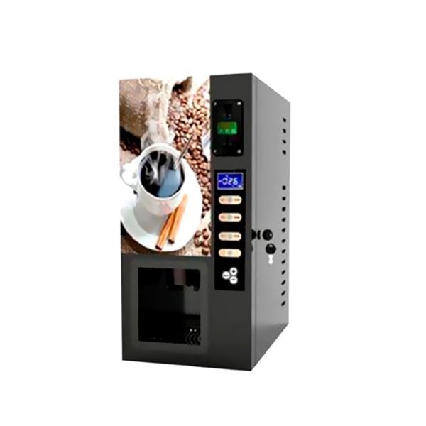 Máquina Expendedora Bebidas Calientes 3 Dep. 900 Gr/Dep 1.8Kw 240 Vasos/h 32x42X67cm - GBD-203D 208203 KFB -ECOBECK