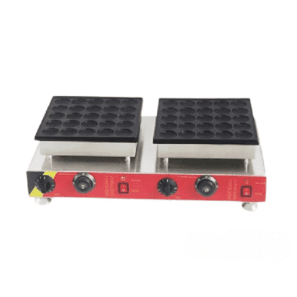 Maquina p/Mini Panqueques Simple (50 moldesx1) Elect. 1.7 Kw. 55x31x20 Cm 210553 NP-050 KFB-ECOBECK