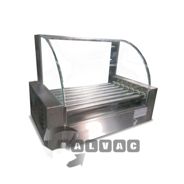 Roller 7 Rodillos C /Cúpula Vidrio 1.05 Kw 50ºC/300ºC 56x33x37.8 Cm TSUKI (1634) CALVAC