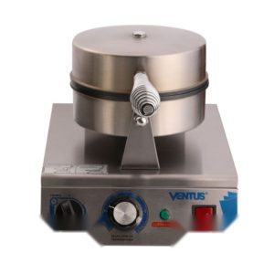 Wafflera Elect. Simple 1.2 Kw/d 50°C/250°C 25x43x25cm - VWE-1S VENTUS