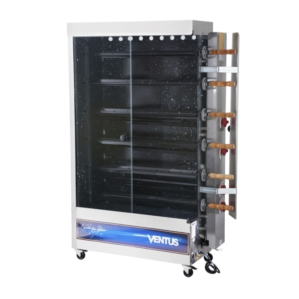 Asador de Pollos a Gas 6 Espadas PR-634N VENTUS