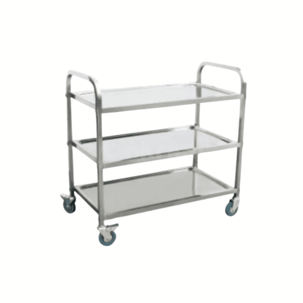 Carro Multiusos 3 Niveles Acero ECOBECK