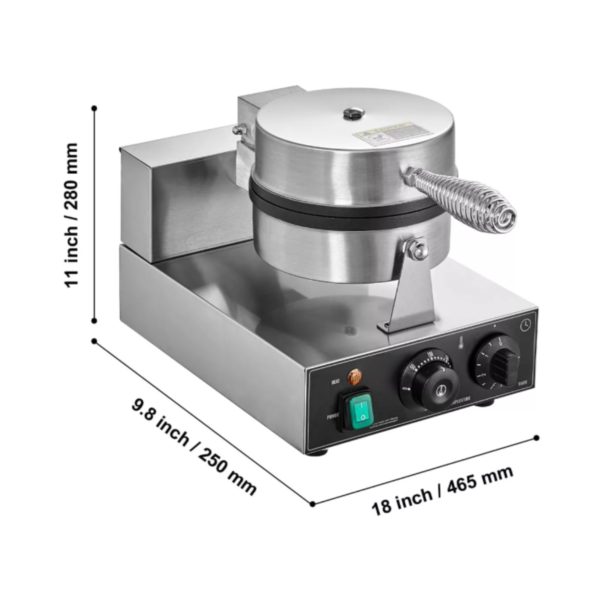 Waflera 1 Plato Eléctrica ECOBECK