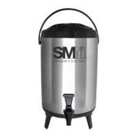 Termo Acero Inoxidable 10 Litros DELUX SANTA MARIANA