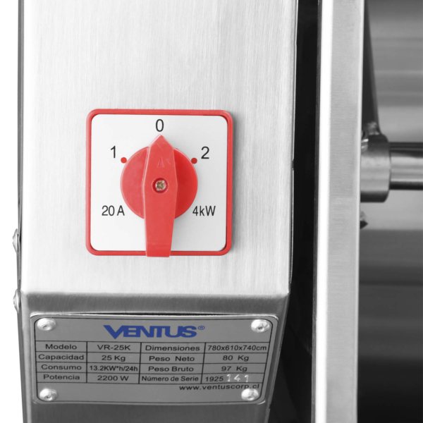 Revolvedora de Masas VR-15 Kilos VENTUS