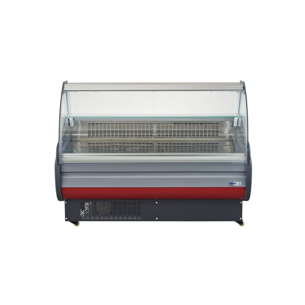 Vitrina Pastelera Recta 2.0 Mts 770Lts A.Forzado Deshielo Aut. 12.38Kwh/dia 2°C/10°C 200x70x123 Cm - 101745 VP-2000C VENTUS