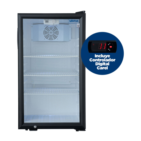 Visicooler 0092 L 3Parrillas 0.087Kw 0.8Kw/D Temp 0°C / 6°C 44.5x44.5x83cm - 100734 LG-100 VENTUS