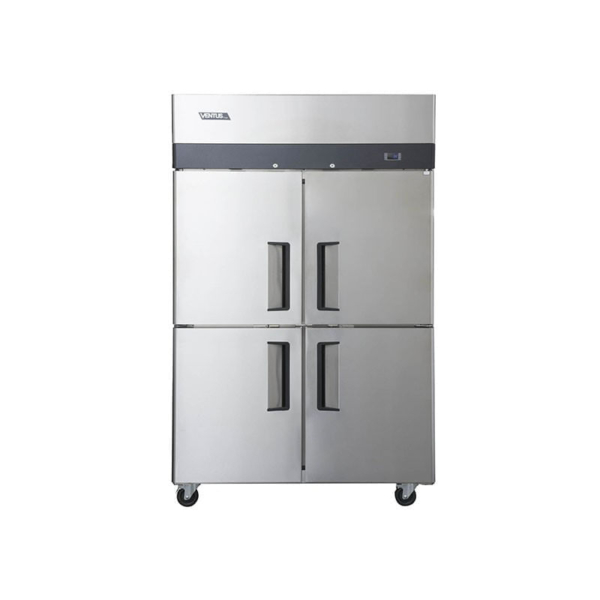 Freezer Vertical 4 Medias Puertas Acero Inox. Frio Forzado -15°C a -18°C (VF4PS-1000) - Ventus