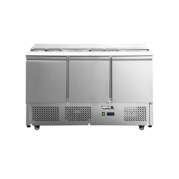 Meson Saladette 3 Pts Acero Inox VMRSL-385 Benefit - Ventus