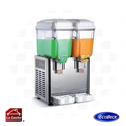 Dispensador De Salsas 2 Dep. 4 Lts C/U Mod.HSP-8L Acero Inox - Ecobeck