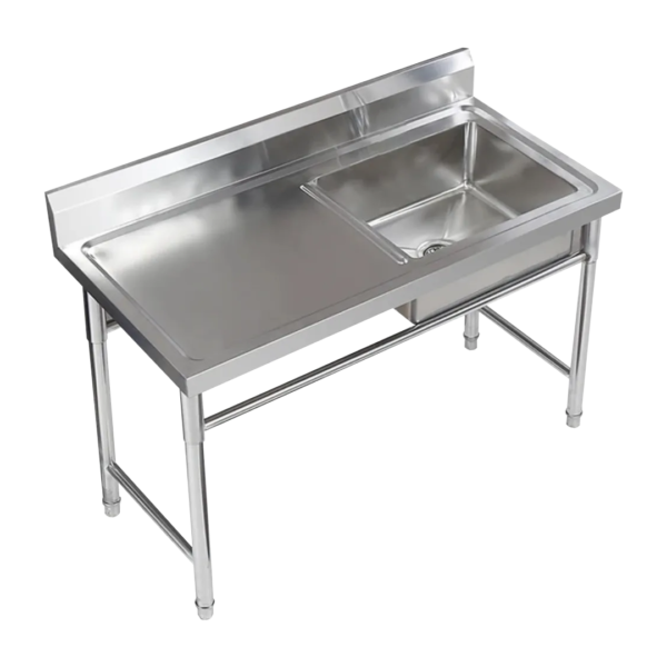 Lavafondo 1 Dep. Sec/Izq. 1.20 cm - A.Inox 108588 HSR1 ITA - FRIGONOR