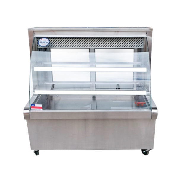 Mesón Refrigerado 1.20 Mts Curvo - 1/3 Hp 120x73x126 Cm MRC120T COUSIÑO