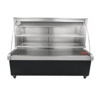 Mesón Refrigerado 1.5 Mts Curvo 1/3 Deshielo Aut. 150x75x126cm - MRC150 COUSIÑO
