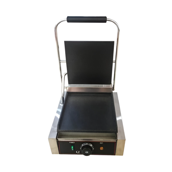 Plancha Churrasquera Eléctrica Lisa Simple 1.8Kw 50ºC/300ºC CK-826 Mod HEG-811B 30.5x37x21 Cm - ITA