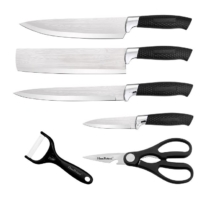 UTENSILIOS: Set 6 Pieza (Medio Golpe, Machete, Carnicero, Papero, Tijeras, Pela Papas) 303155 SANTA MARIANA