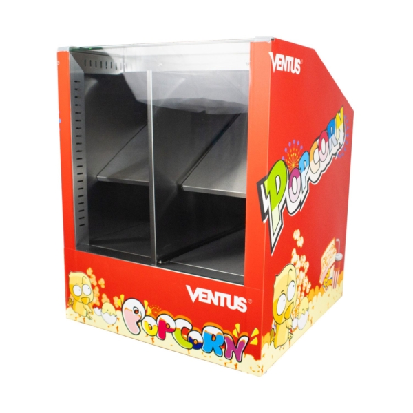 Vitrina Mantenedora de Calor Sobremesa 2 Niveles 3 Bandejas 94x48x62cm - 100913 VMCD-3N VENTUS