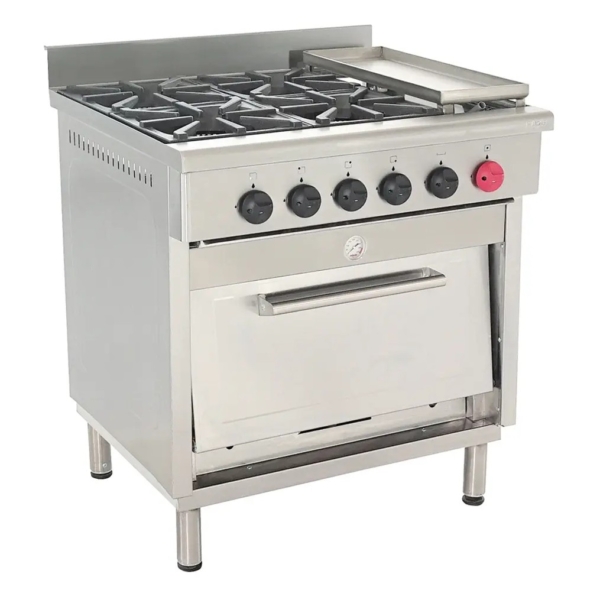 Cocina 4 Platos con Churrasquera 6EA50 MAIGAS