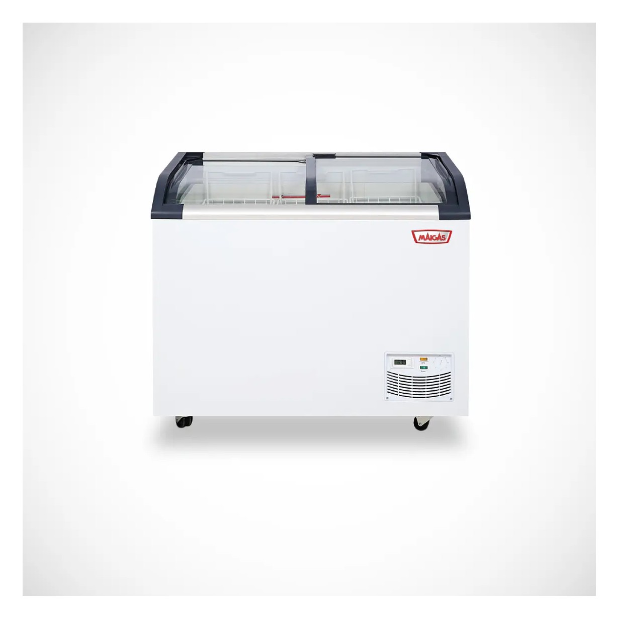 Congeladora Dual T/V 0377 Lts Curvo 4C. -18ºC/8ºC 3.4Kwh/d 1