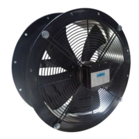 Extractor de Aire 300 mm (12″) 0.55Amp 125W 2400rpm 1800m3/h
